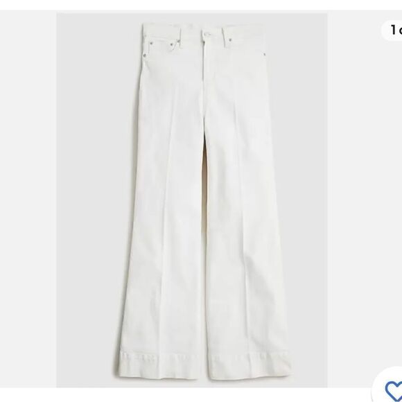 J.Crew Women's Tall Wide Leg Denim Trouser* - Picture 1 of 5